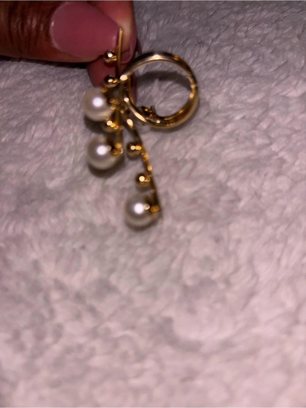 Gold Pearl Cluster Wrap Ring - Elegant Women’s Jewelry